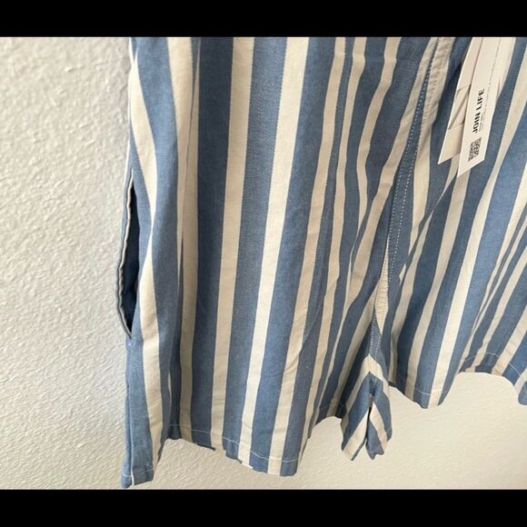 Zara NEW Striped Short overalls - Picture 6 of 10